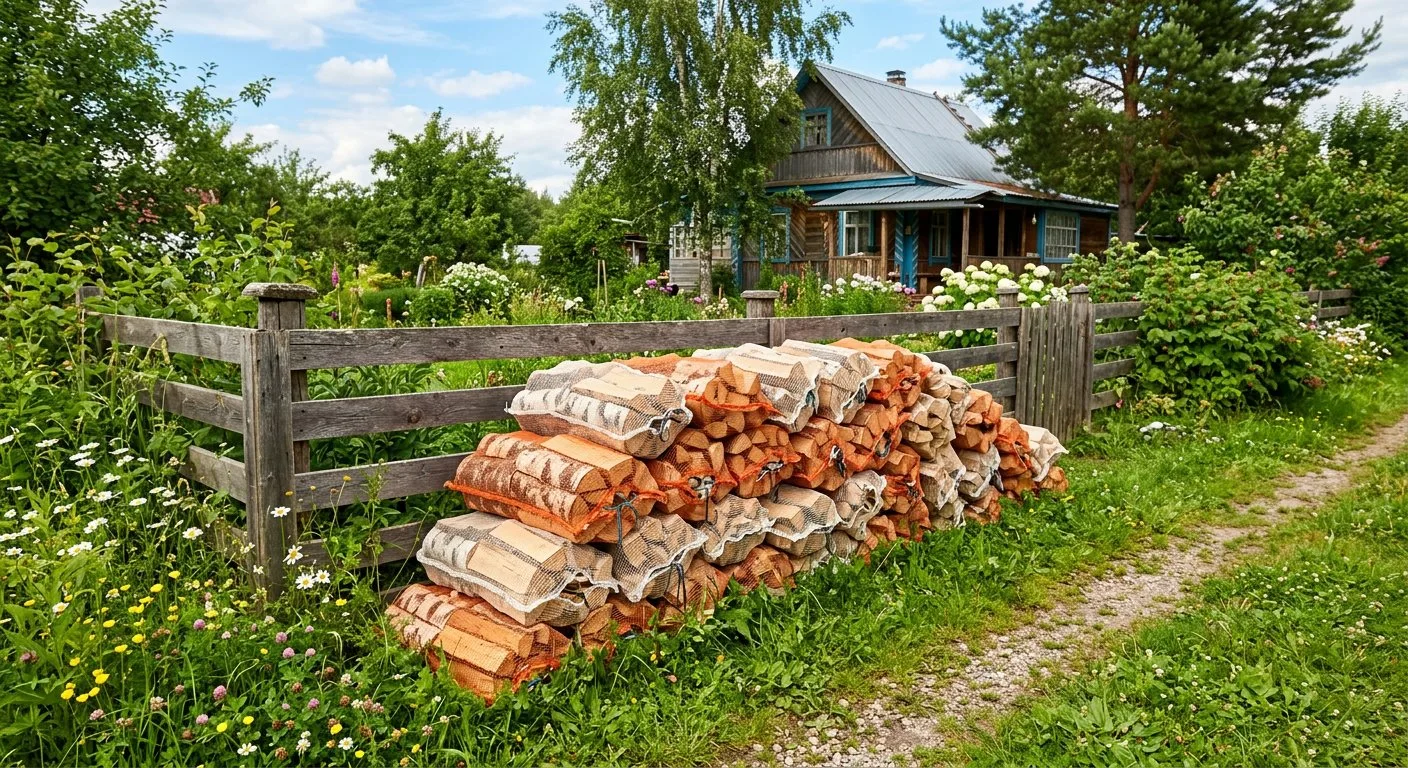 Дрова для дачи в Смоленске
